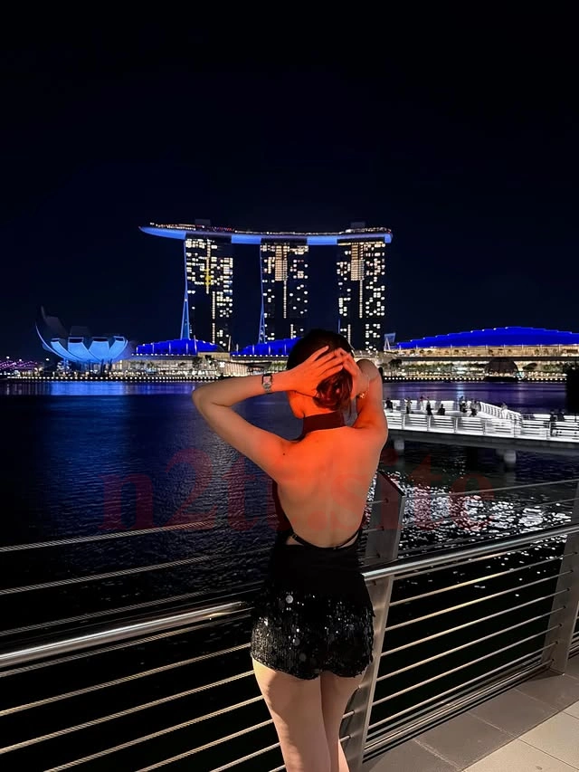 Singapore city lights at night — SGLonelyGuy atmosphere